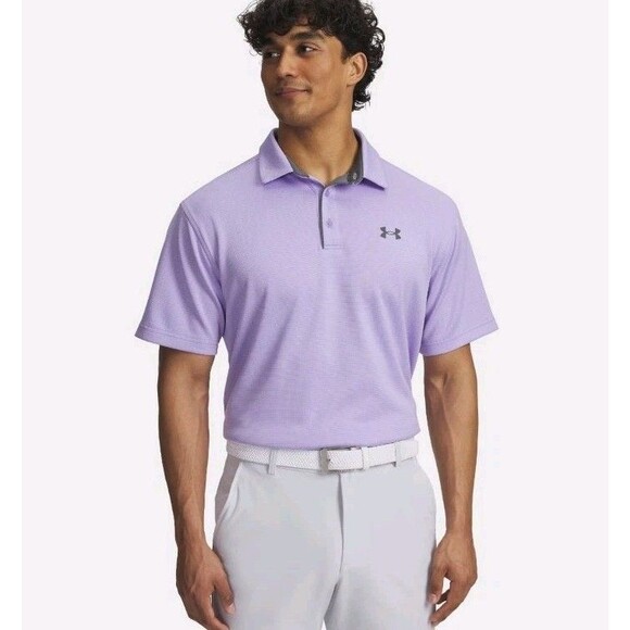 Under armour Other - Under Armour MEN'S THE PLAYOFF POLO TECH LAVENDER PURPLE SZ XL GOLF  NEW NWT